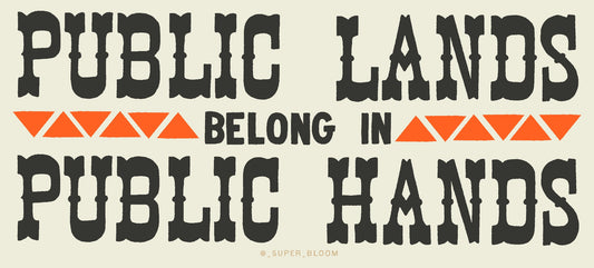 Public Lands Sticker