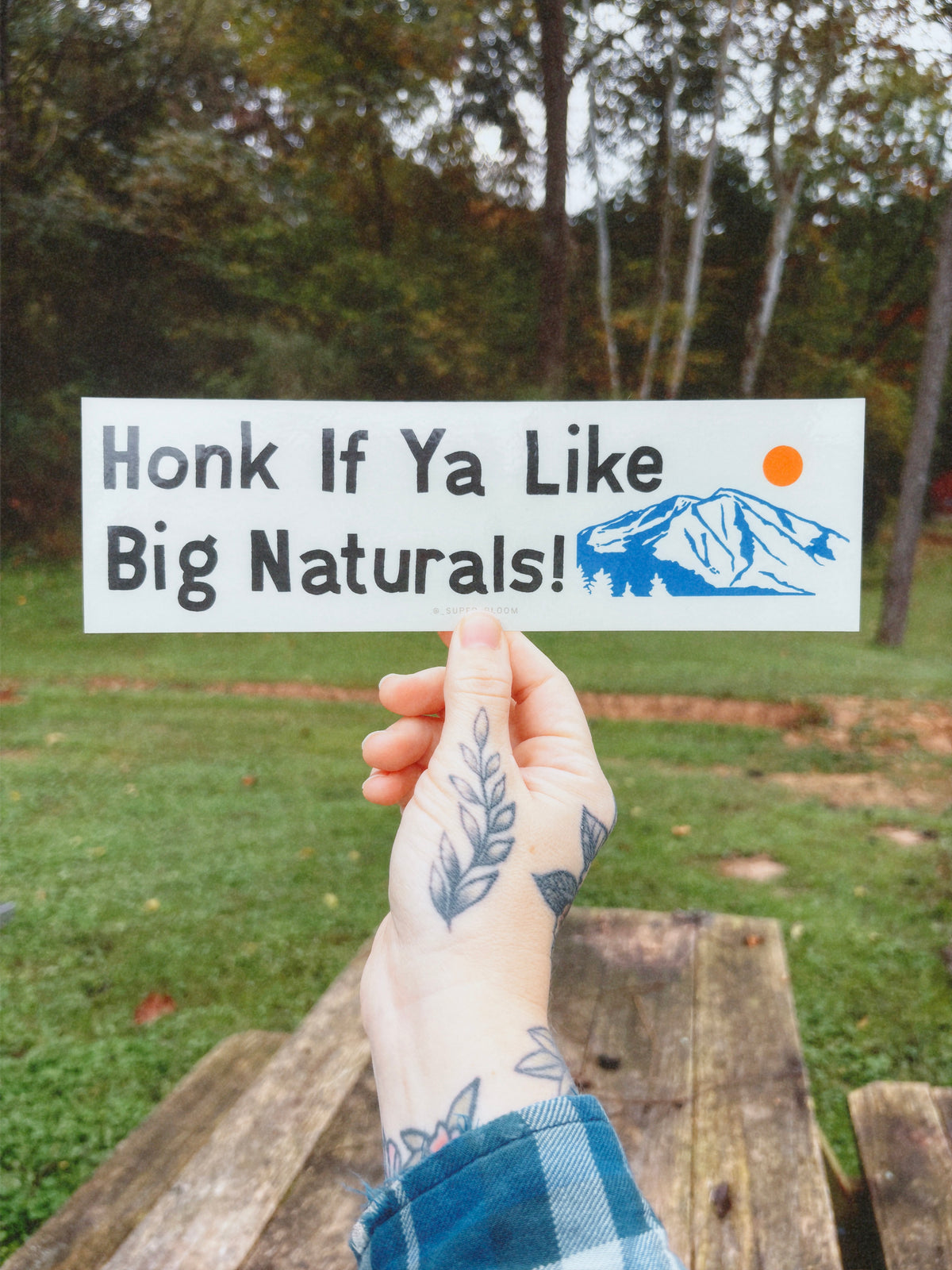 Big Naturals Bumper Sticker