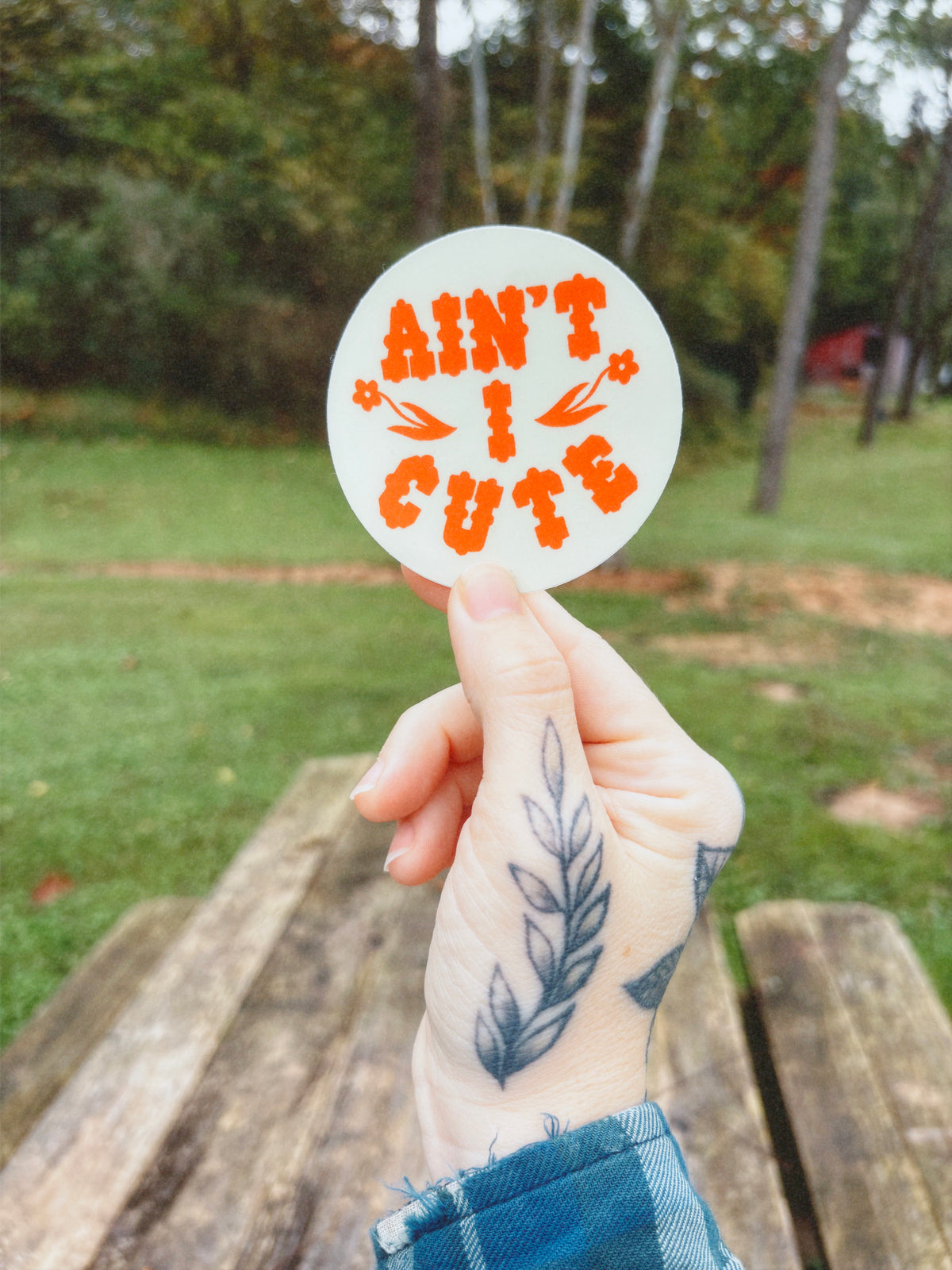 Ain’t I Cute Sticker
