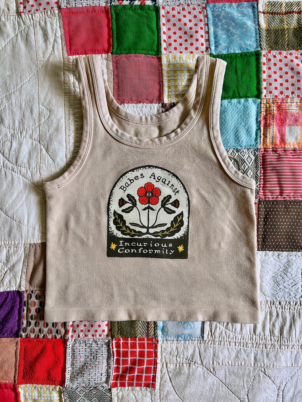 Beige Babes Against Incurious Conformity Tank
