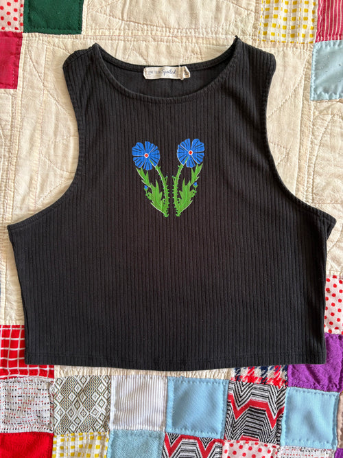Flower Power Crop Tank