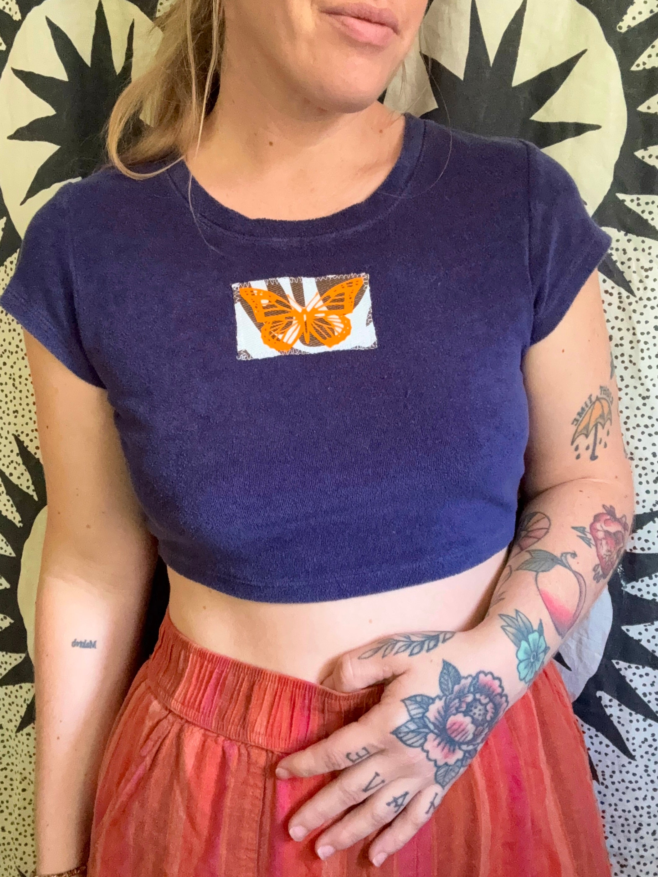 Ultra Crop Patch Tee