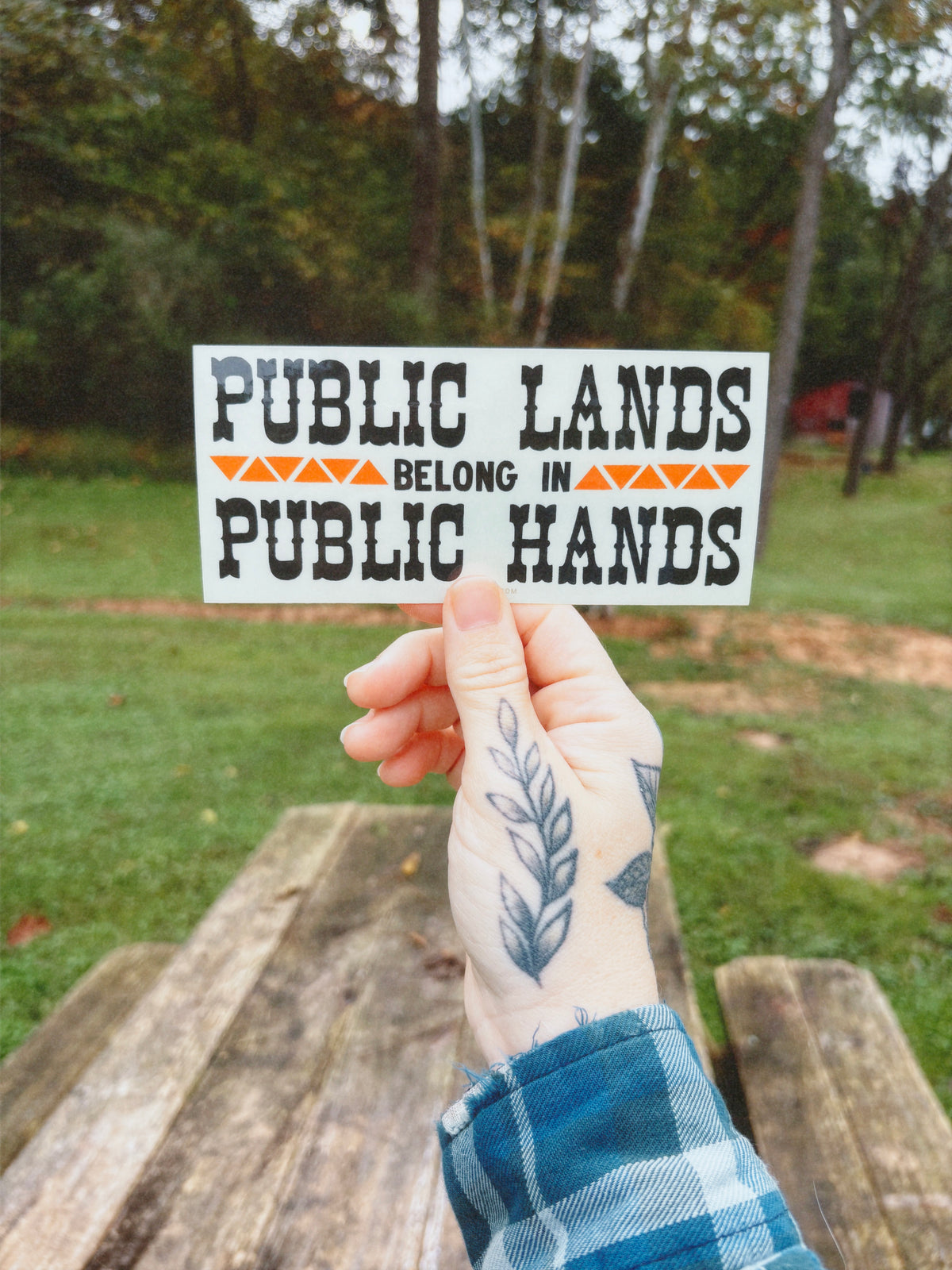 Public Lands Sticker