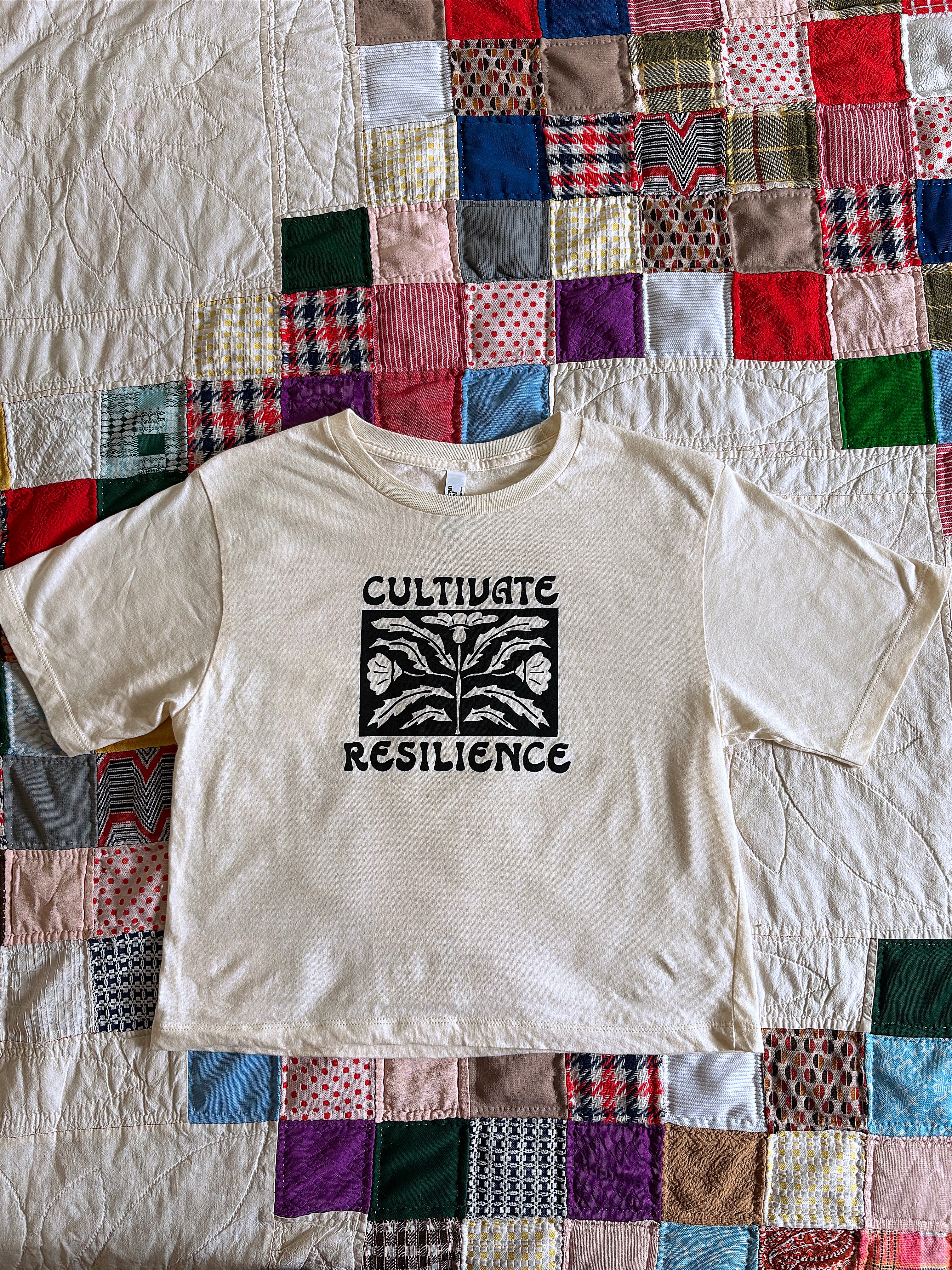 Boxy Cultivate Resilience Tee