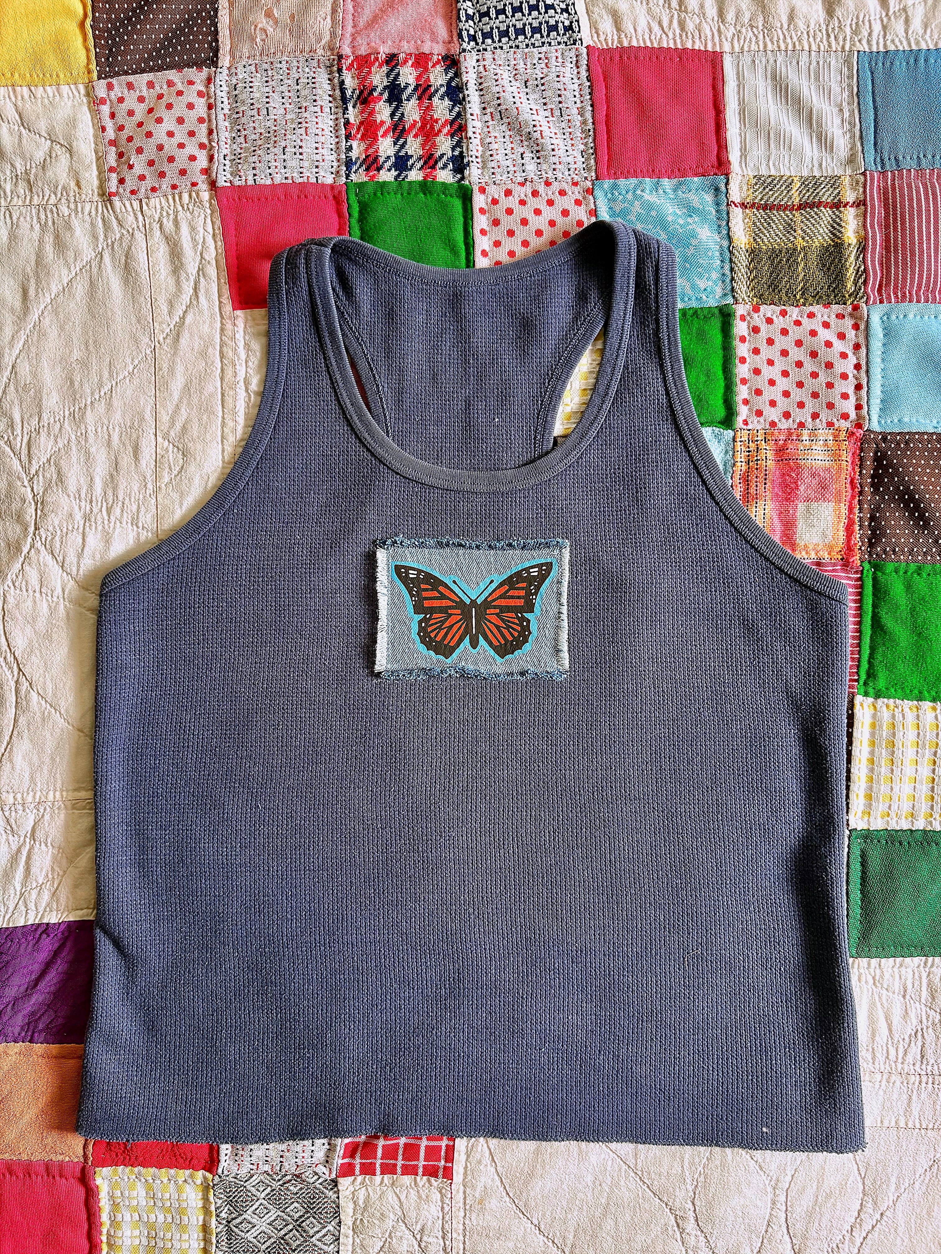 Purplish Monarch Patch Tank