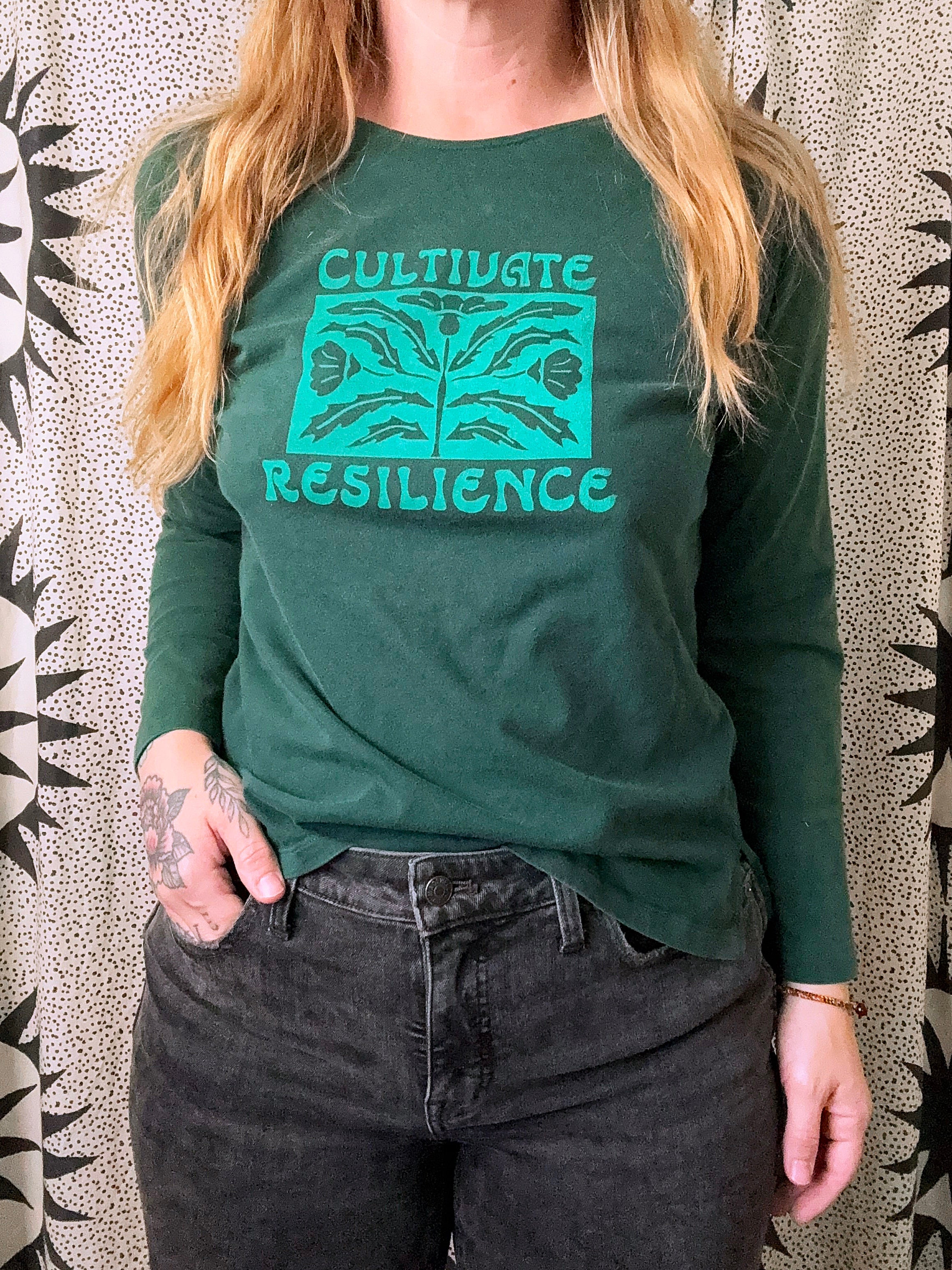 Cultivate Resilience Long Sleeve Tee
