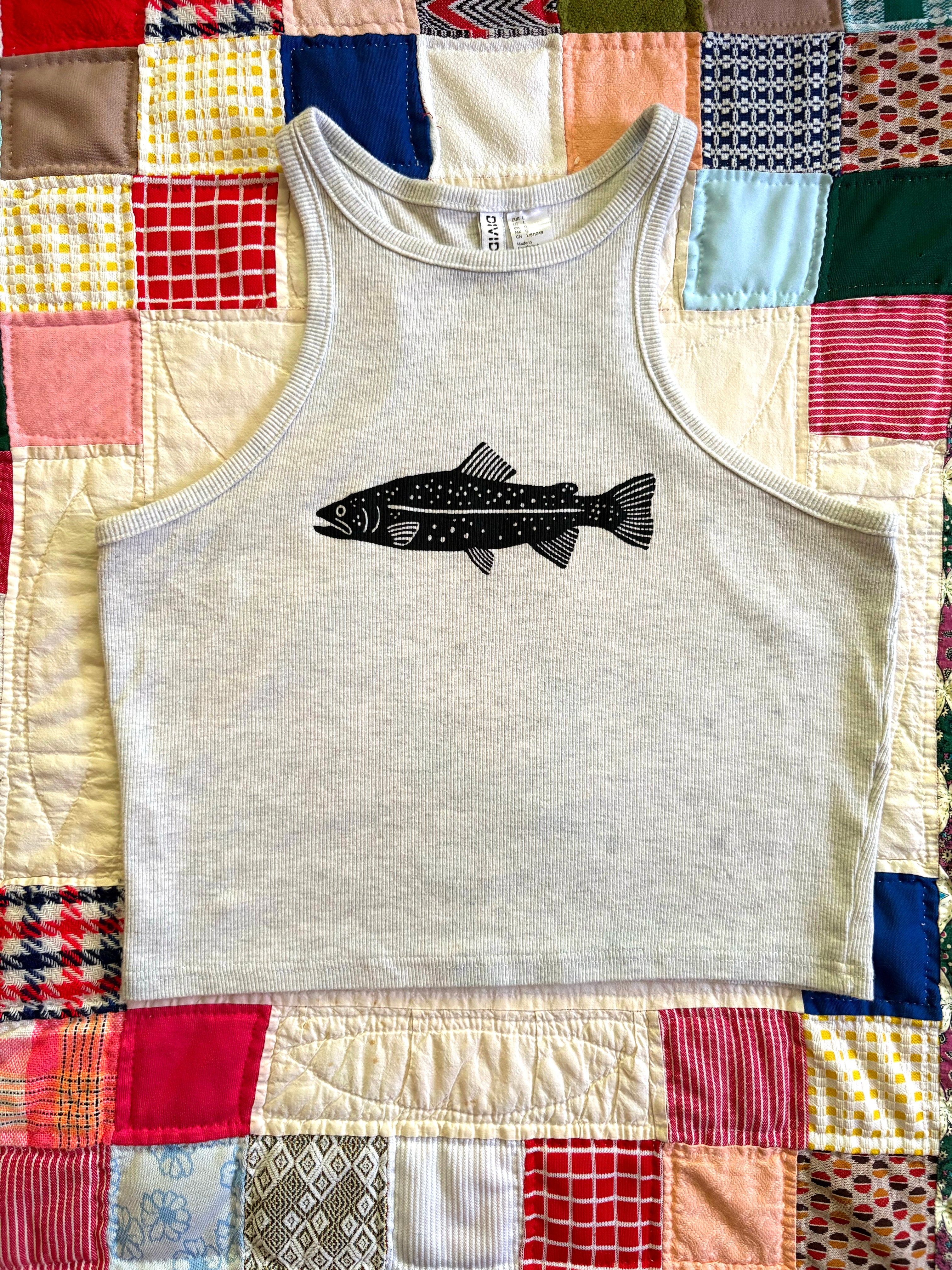 Grey Ribbed Trout Tank