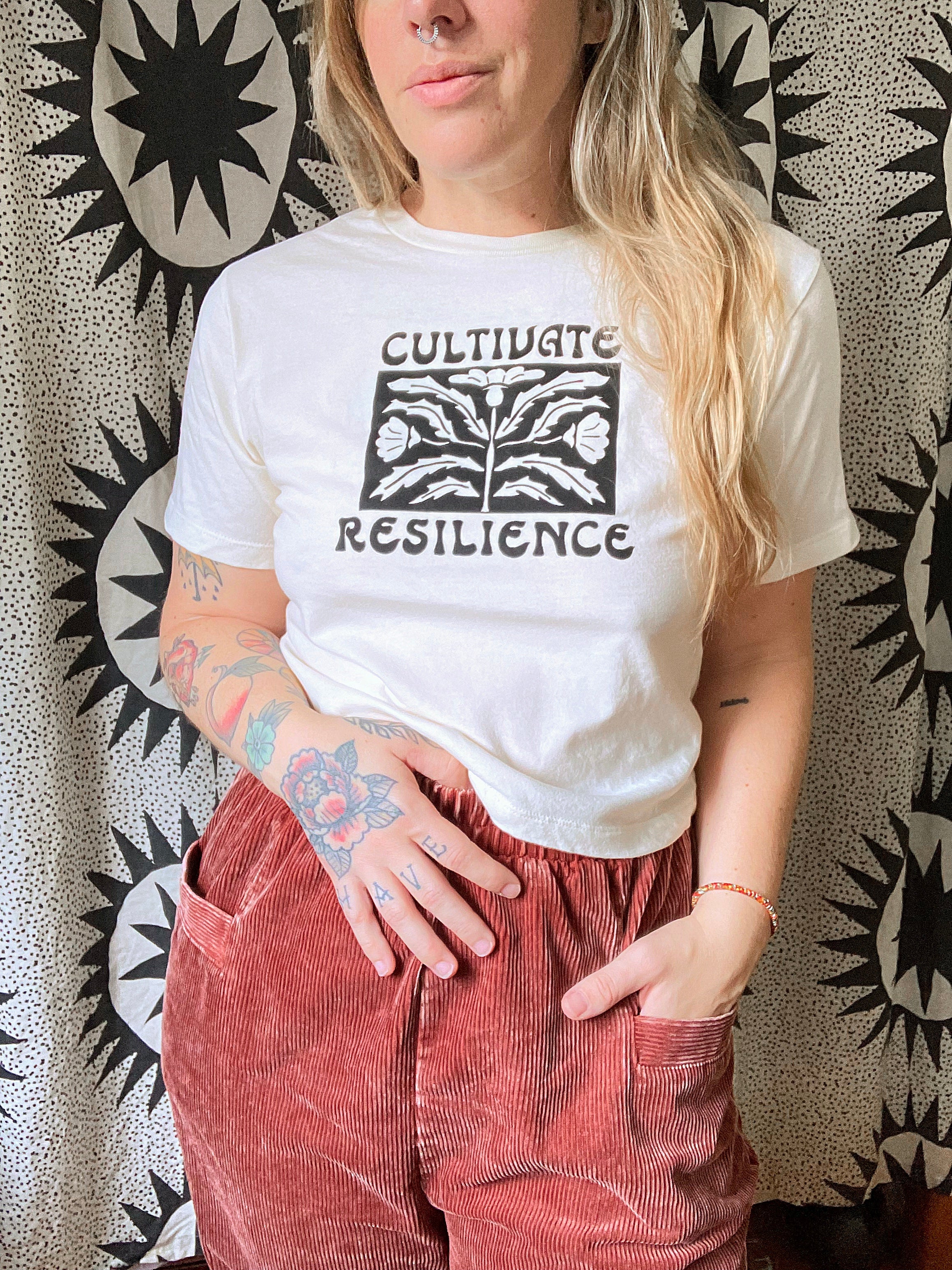Boxy Cultivate Resilience Tee