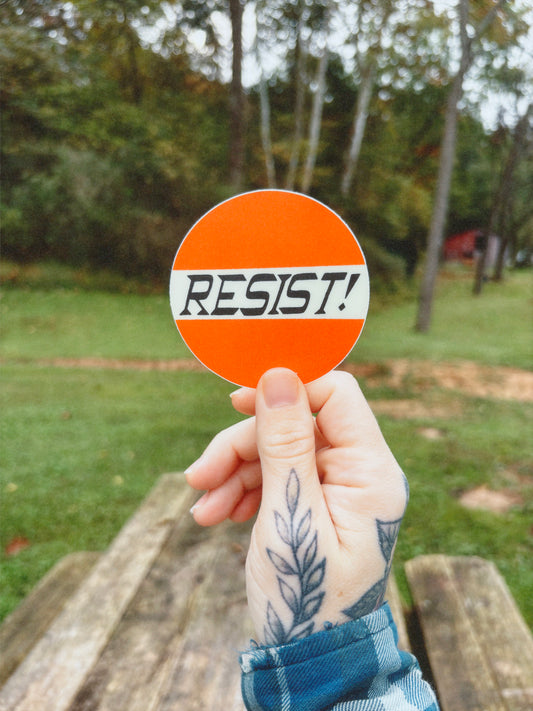RESIST Sticker