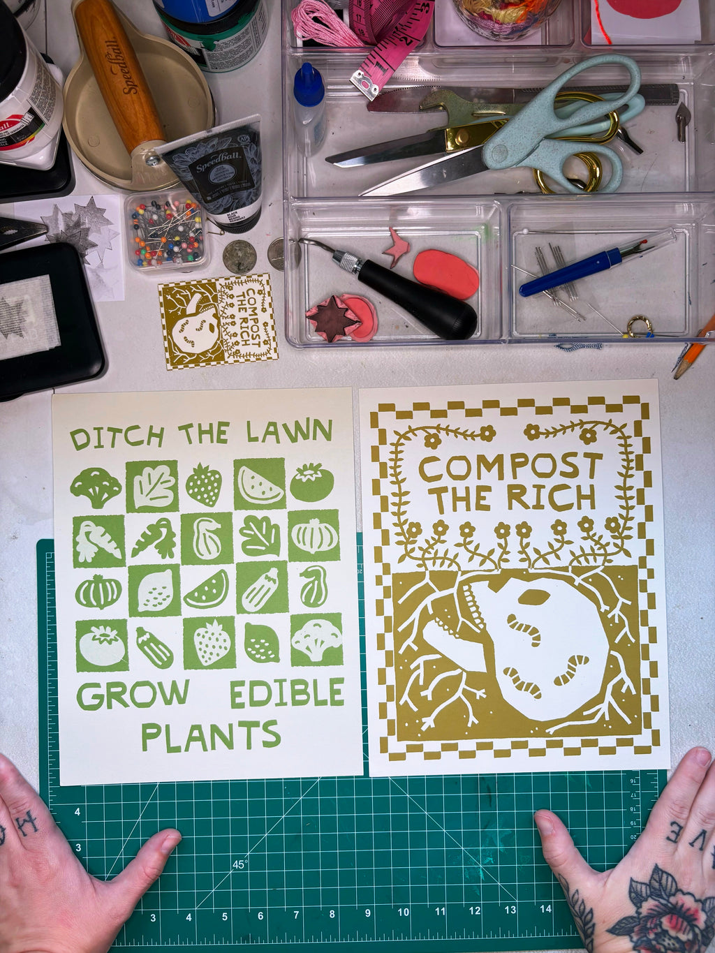 Ditch the Lawn Print