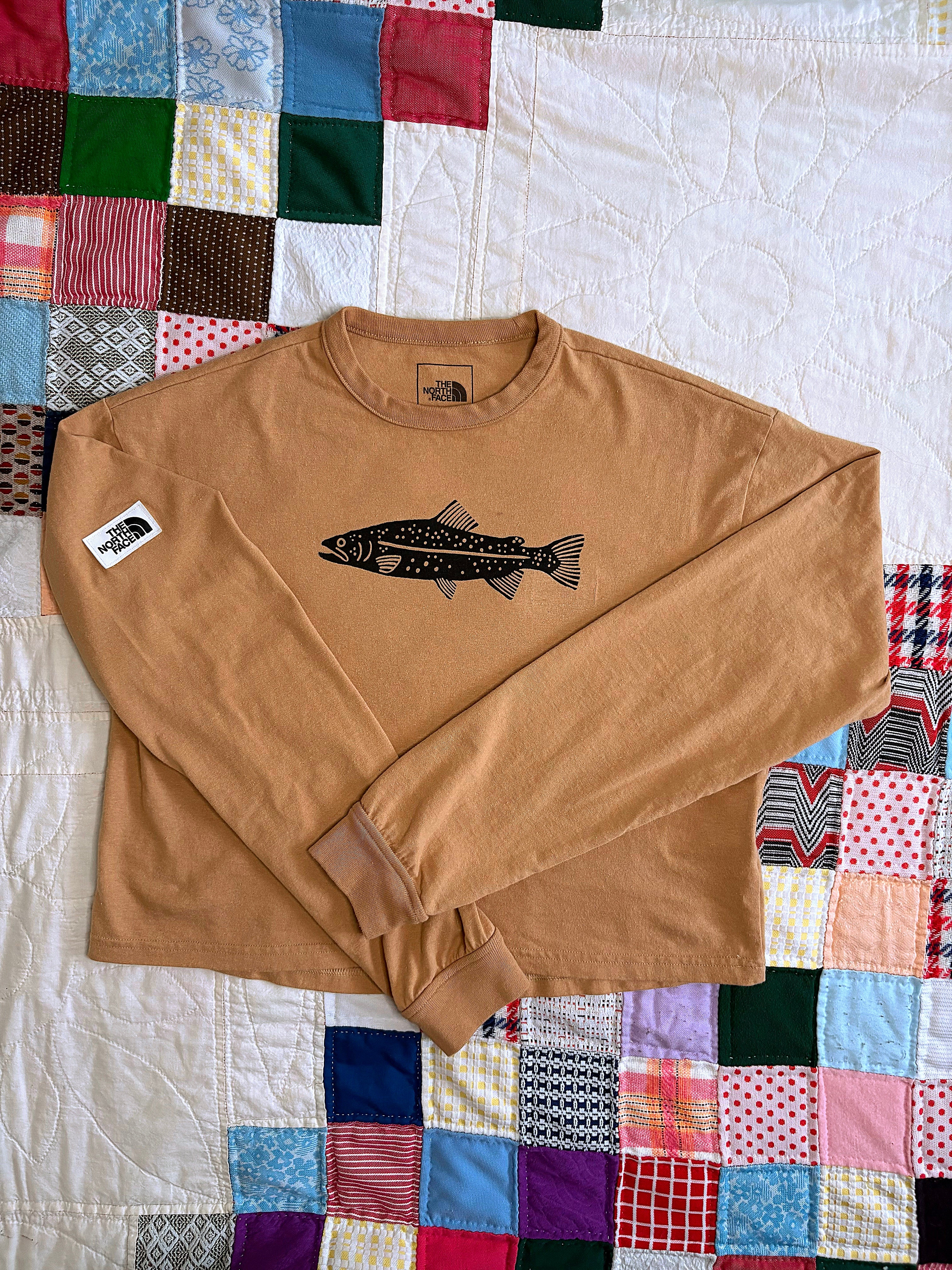 Trout Longsleeve Crop Tee