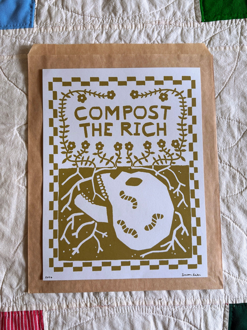 Compost the Rich Print