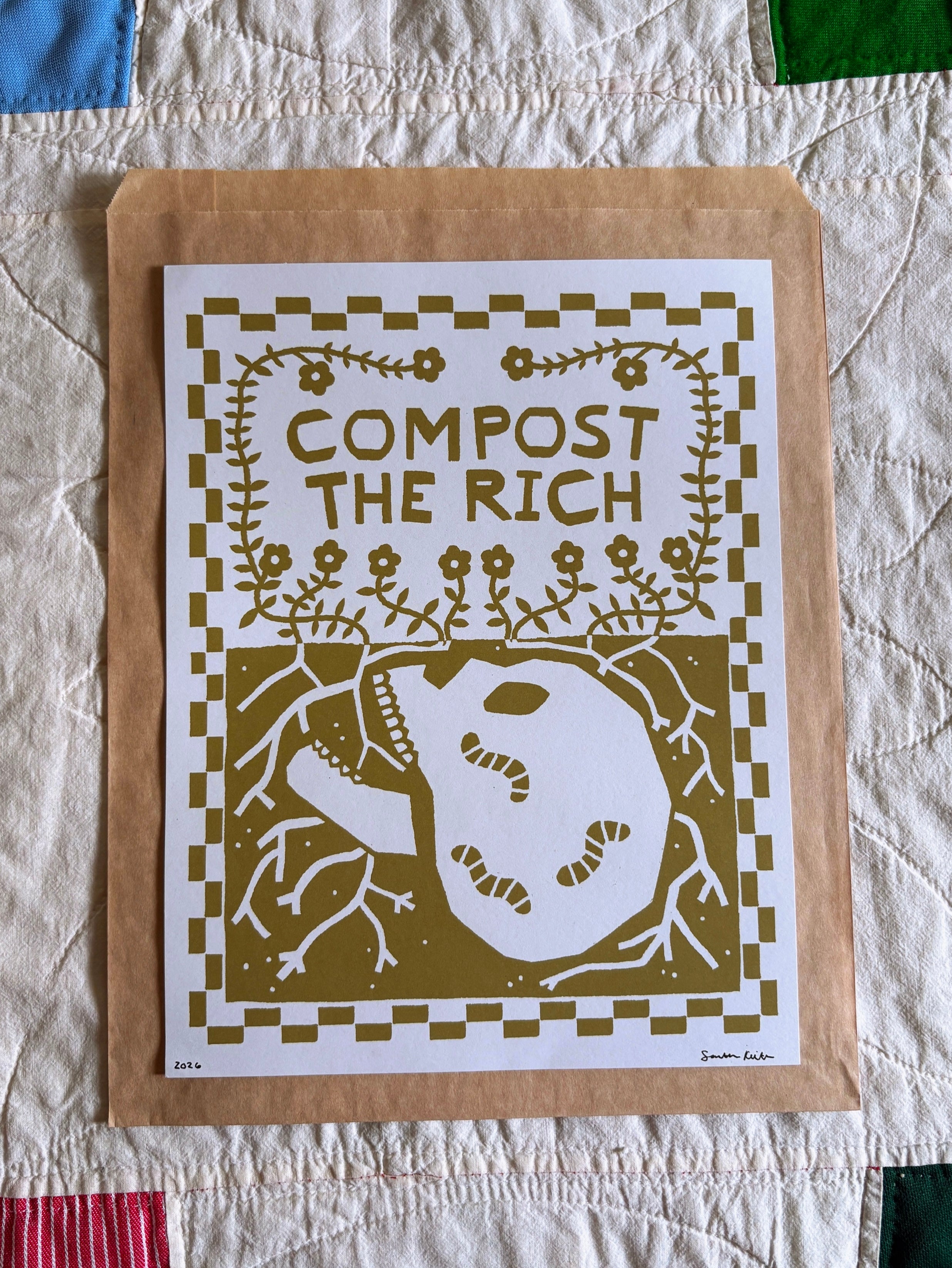 Compost the Rich Print