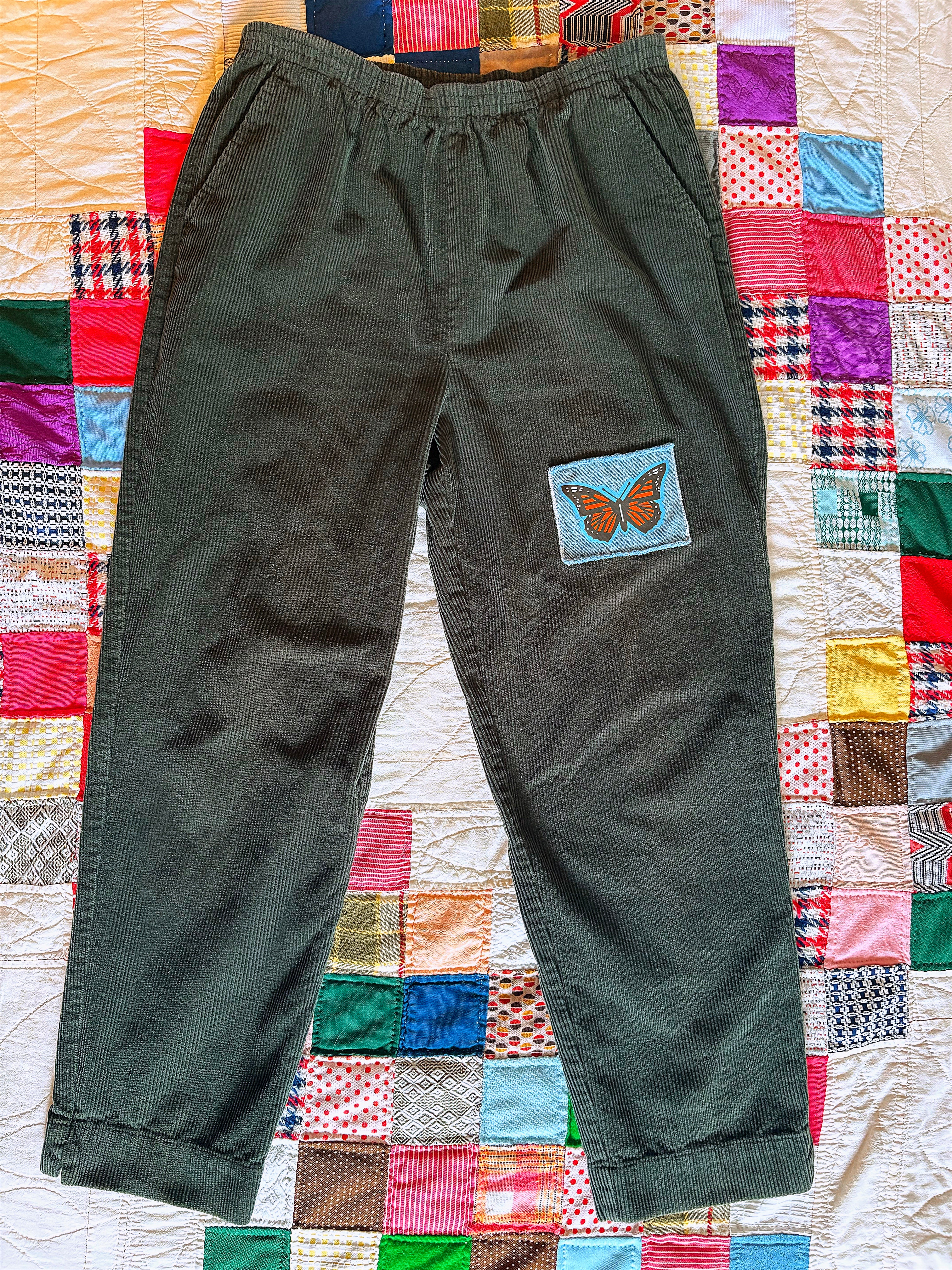 Women’s Large Vintage Cords with Monarch Patch