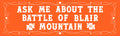 BLAIR MOUNTAIN Bumper Magnet Pre-order