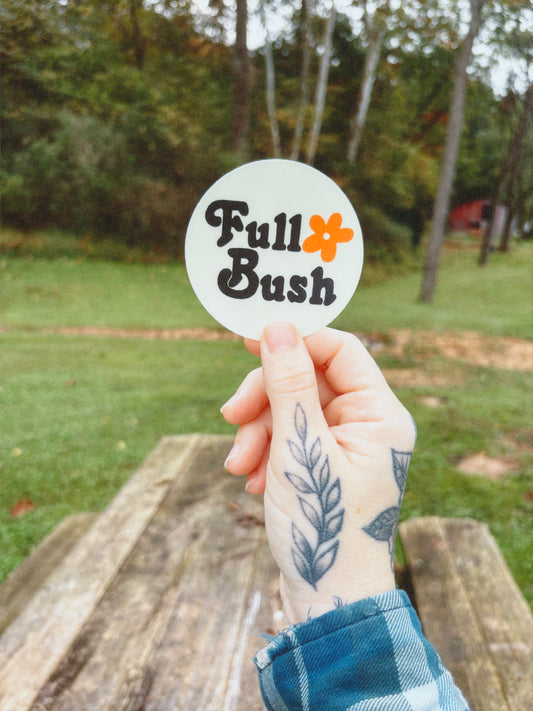 Full Bush Sticker