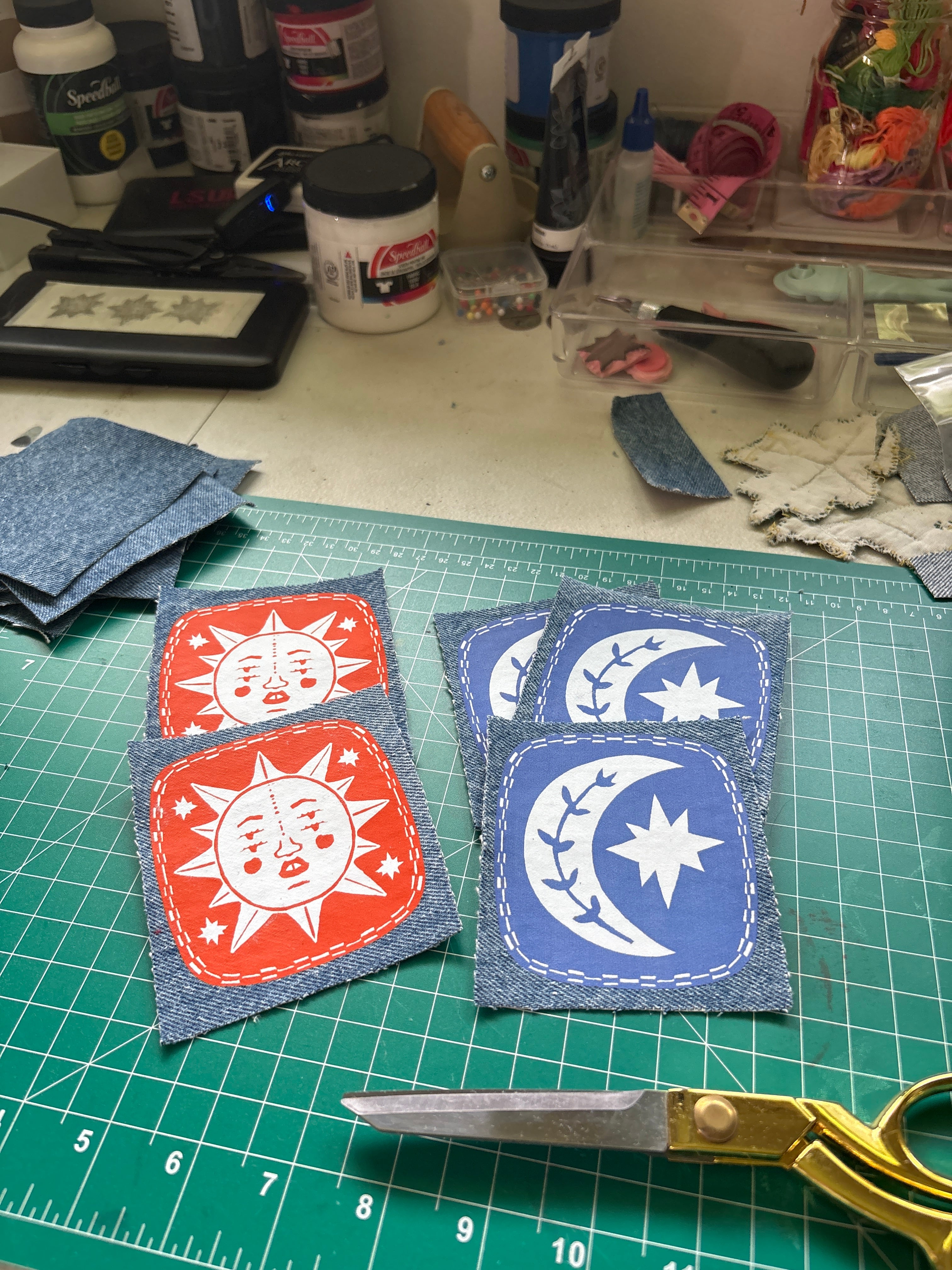 Flower Moon Patch